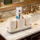 thumbnail image 2 of Porta cepillos de dientes Boershun organizador blanco, 2 of 8