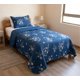 thumbnail image 1 of Cubrecama Quilt Verano 1.5 Plazas - Floral Dusa Nua Azul XF116, 1 of 4