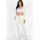 thumbnail image 1 of Conjunto De Camisola Corta De Felpa Francesa Con Chaqueta Con Cremallera Y Joggers, 1 of 2