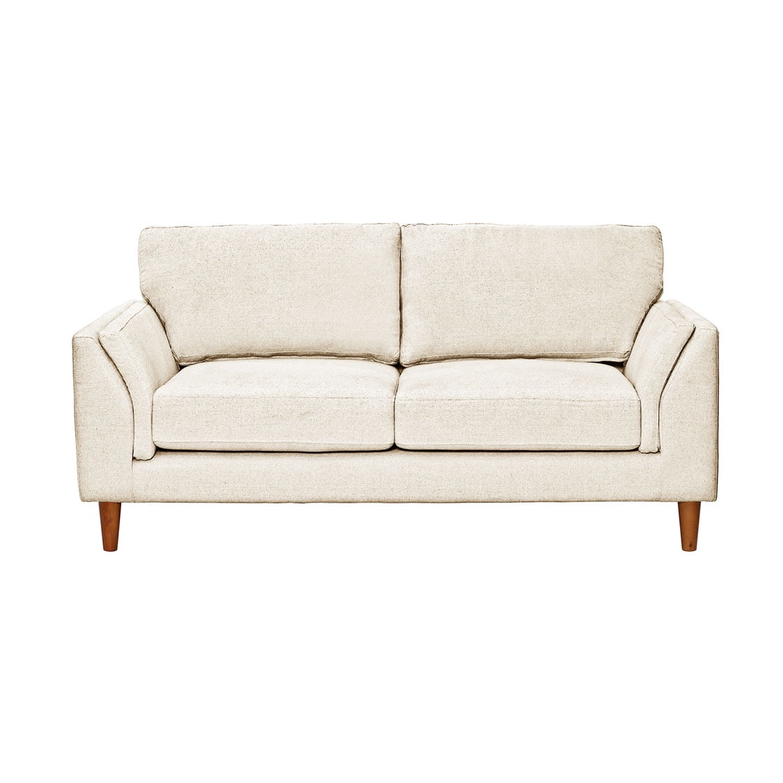 Latam Home - Sofa Milan 2c Con Resortes Pocket Lino Blanco