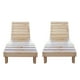 thumbnail image 3 of REPOSERAS PACK-2 TAPIZ VERDE + MESA EN MADERA NATURAL, 3 of 4