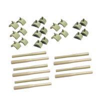 Magideal - Kit De Accesorios Para Reparación De Tuberías Termofusibles, Herramienta De Reparación De Tuberías De Polietileno De Doble Cabezal (Ppr), Reutilizable Conjunto C