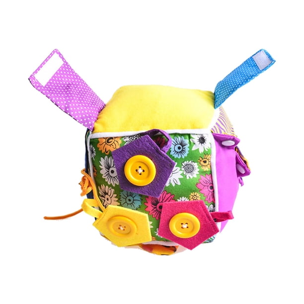 Cubo De Habilidades Para La Vida Básica, Juguetes Montessori, Tablero De Aprendizaje Para Niños Y Niñas
