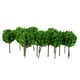 thumbnail image 1 of 50pcs Modelo Tren Árboles Paisaje Paisaje Verde Claro 1: 300, 1 of 3