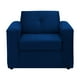 thumbnail image 1 of Sofa Vivo 1c Felpa 30 Azul Marino, 1 of 5