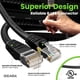 thumbnail image 4 of Cable Ethernet GearIt Cat 6, 7 pies, 10 unidades, 10 Gbps, RJ45, negro, 4 of 9
