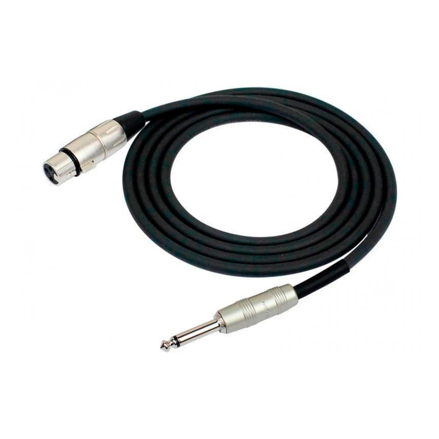 Kirlin Mpc282pn 10m Bk Cable Xlr Plug 10 Metros