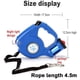 thumbnail image 2 of Correas retráctiles para perros con linterna y dispensador de bolsas de basura. Correa automática 3 en 1 para pasear perros de 4,5 m., 2 of 5
