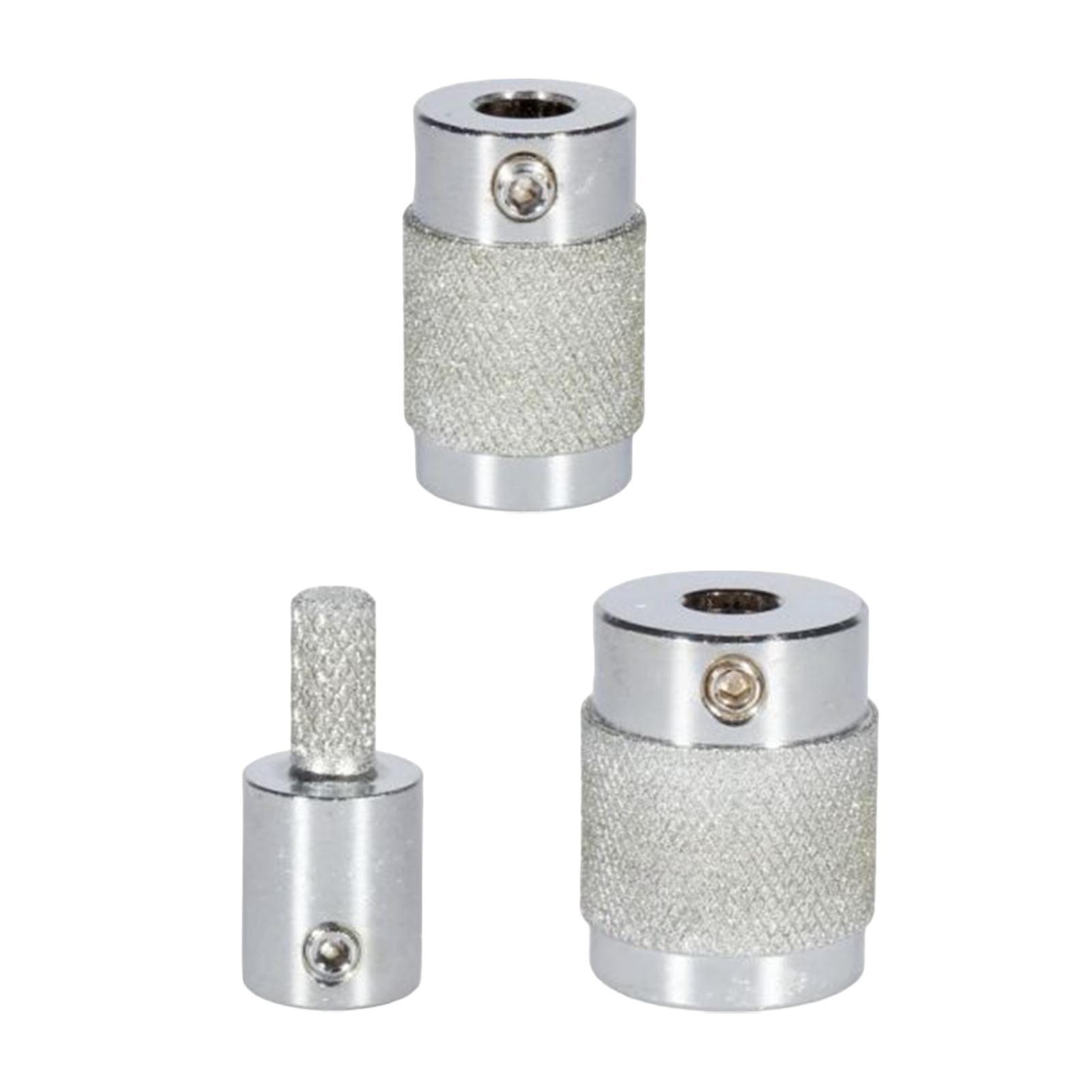 Magideal - Brocas De Diamante Fino Para Amoladoras Profesionales, Cabezales De Amoladora De Diamante, 3 Tamaños, Juego De Muelas De Amoladora Decorativas Fáciles Estilo B