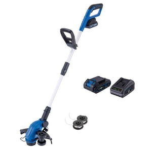 Orilladora Bordeadora Inalámbrica 20V | 2 Carretes | Cargador Y Bateria 2Ah | – Scheppach