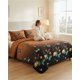 thumbnail image 2 of Cubrecama Delgado 2 Plazas Transpirable Con Fundas Mas Almohadas, 2 of 6