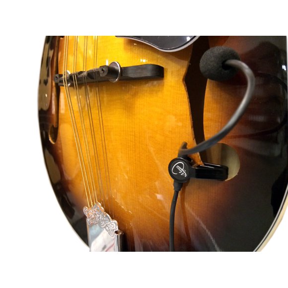 Pastilla para mandolina Myers Pickups flexible con jack de 1/4\"