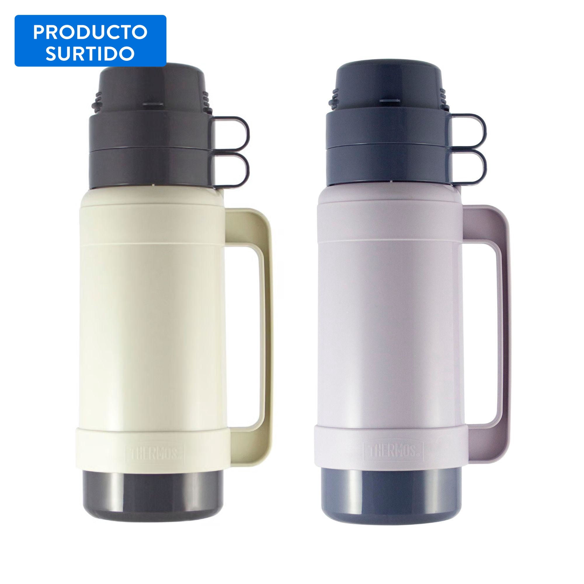 Thermos - Termo 1l Aluminio Y Plastico, Color Surtido