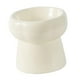 thumbnail image 4 of Tazón De Comida Para Gatos Protección Para El Cuello Estable Antideslizante Tazón Para Gatos Contenedor De Comida 130ML Blanco, 4 of 5