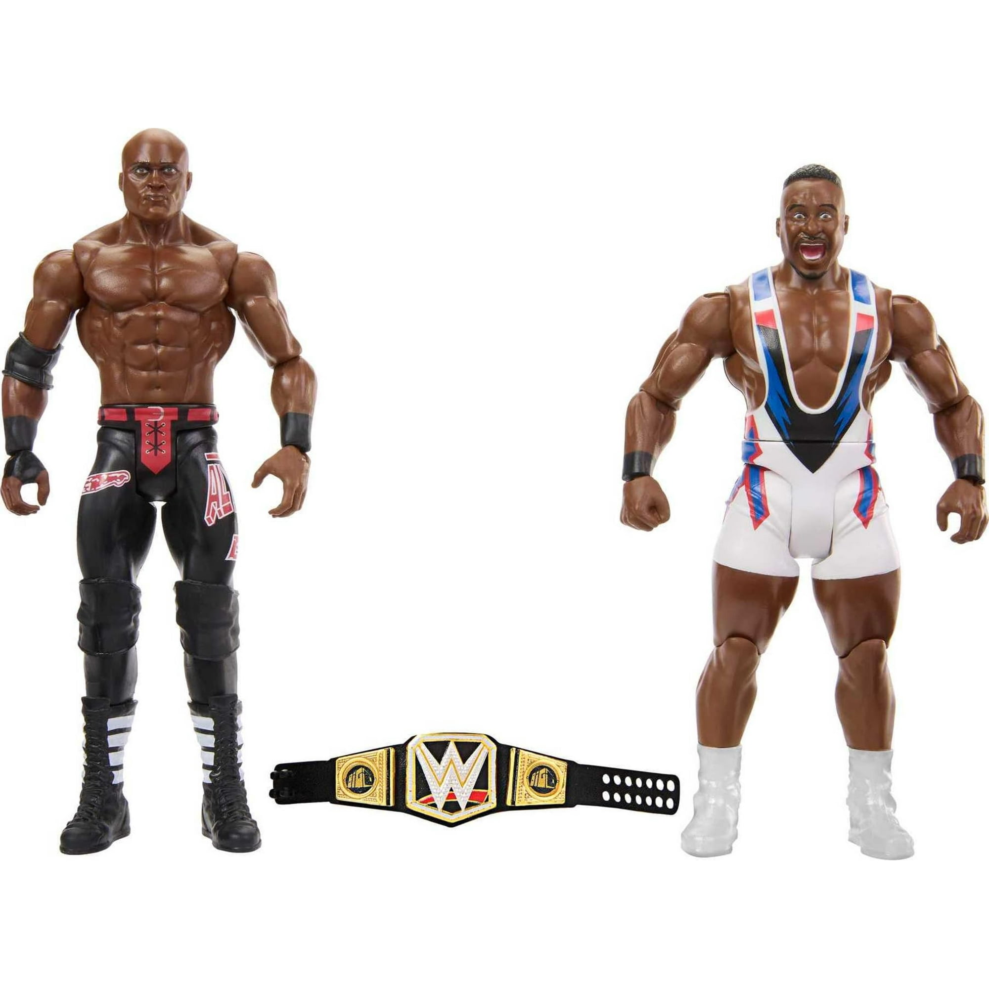 Figura De Acción Mattel Wwe Big E Vs Bobby Lashley, Paquete De 2