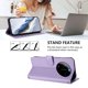 thumbnail image 4 of Xiaomi 17 Ultra Funda Billetera con Estampado de Gato, Lila Claro, 4 of 6