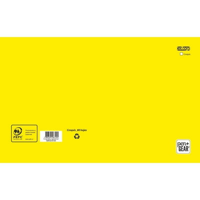 Cuaderno College Croquis 80H Pen&Gear