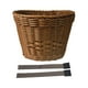 thumbnail image 1 of Cesta De Bicicleta Para Niños, Cesta De Triciclo Portátil, Accesorios, Cesta De Bicicleta, Marrón Oscuro, 1 of 3
