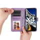 thumbnail image 5 of Funda tipo cartera FOXDOCK para Xiaomi Poco X4 Pro 5G , diseño girasol en relieve, cuero PU, cierre magnético, soporte y tarjetero, 5 of 5