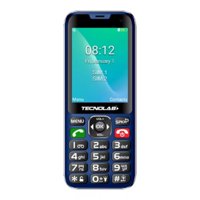 Tecnolab - Telefono Senior Adulto Mayor 4G Azul Doble Sim Card Tl487