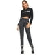 thumbnail image 3 of Jeans Mom Negro Lavado negro, 3 of 5