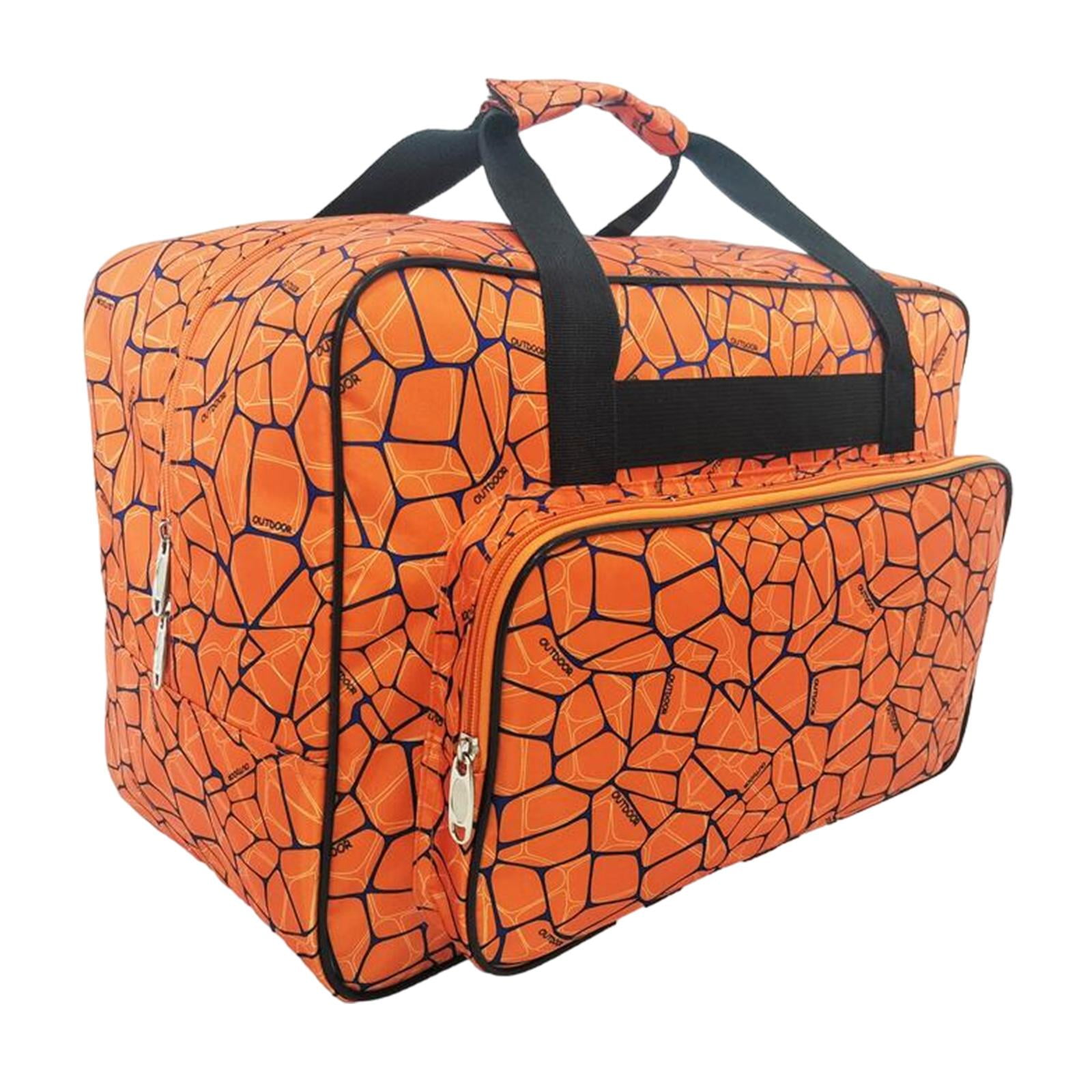 Bothyi - Estuche De Transporte Para Máquina De Coser, Para Uso Doméstico, Con Asa, Bolsa De Mano Para Viajes, Color Naranja