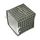 thumbnail image 1 of cesta plegable de almacenamiento de ropa cubo de la cesta bolsas de organizador negro cuadrado, 1 of 5