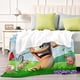 thumbnail image 4 of Loco por el Golf anti-pilling, suave, ligera, esponjosa y acogedora de lujo para hogar y cocina – Perfecta para niños y adultos,120X80cm, 4 of 6