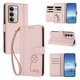 thumbnail image 2 of Funda Cartera Trébol para Xiaomi Redmi 15 4G/5G con Ranuras Tarjetas y Carga Inalámbrica Rosa, 2 of 6