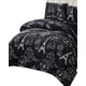 thumbnail image 2 of Cobertor Plush Con Chiporro Plaza Y Media 180x200cm Negro C11, 2 of 3