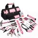 thumbnail image 1 of Juego de Herramientas GOTOOLZ de 269 Piezas para Reparaciones del Hogar, Color Rosa, 1 of 7