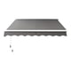 thumbnail image 2 of Toldo Con Brazo Retractil Terrazas 3x2.5 Mts Gris, 2 of 3
