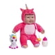 thumbnail image 5 of Muñecas gemelas JC Toys Lots to Cuddle, 30 cm, diseño de unicornio, 5 of 8