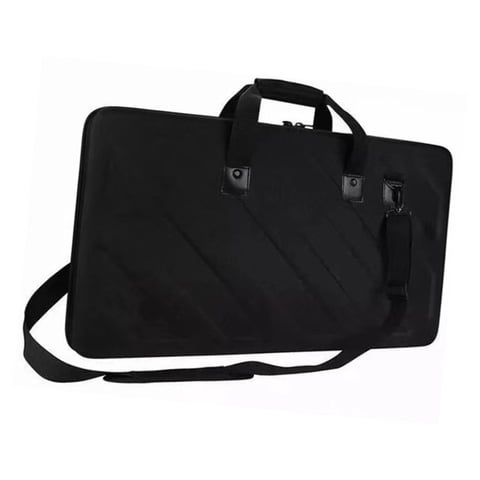 Magideal - Estuche De Transporte Para Dj, Bolsa De Transporte A Prueba De Golpes Con Asa, Correa Para El Hombro, Cremallera Bidireccional, Estuche De Viaje De Ev