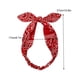 thumbnail image 2 of Paquete de 6 diademas elásticas con nudo de cachemira, lazo con orejas de conejo, turbante, banda para el pelo para mujeres y niñas, 2 of 8