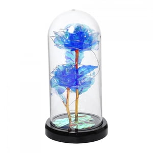 Bothyi - Flores Eternas Flor Novia Para Boda Día De San Valentín Azul