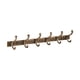thumbnail image 2 of Ganchos De Pared Para Abrigos Perchero Moderno Montado En La Pared Para Bufandas Toallas Cocina Bronce 6 Ganchos, 2 of 5