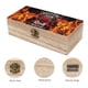 thumbnail image 3 of Caja Organizadora de Madera Rústica Stranger Things Hellfire Club, 3 of 6