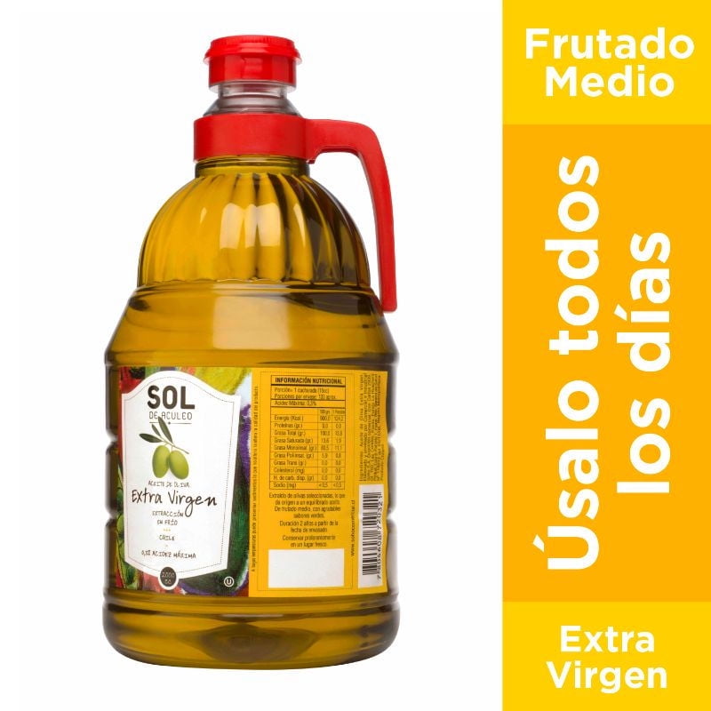 Sol De Aculeo - Aceite Oliva Extra Virgen Botella