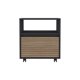 thumbnail image 2 of Velador Con Ruedas 1 Cajon Fm-018n - Negro, 2 of 7
