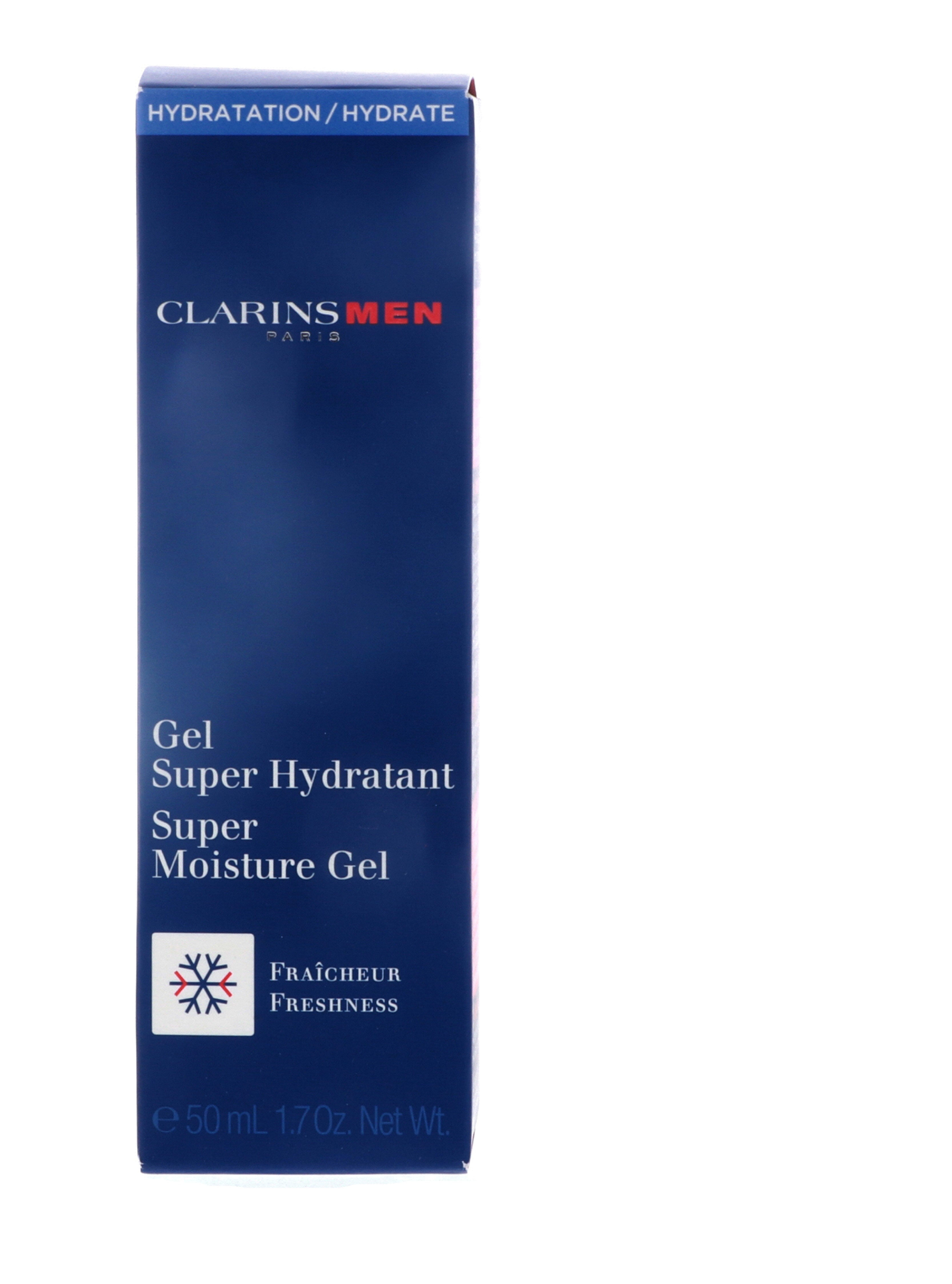 Clarins Gel Hidratante Superhidratante Para Hombre 1,7 Oz