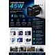 thumbnail image 2 of Cargador De Pared Carga Rápida 45w Doble Puerto Sin Cable, 2 of 7