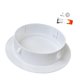 thumbnail image 4 of Placa De Cubierta De Techo Accesorios Para Mejoras Del Hogar Agujero De Pared Cubierto Para Patio Ajuste De 170 A 179 Mm, 4 of 5