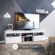 thumbnail image 4 of Rack de TV hasta 60" Blanco 2 puertas - Estilo paris Contemporáneo Be Design(175x48x35 cm), 4 of 5