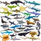 thumbnail image 1 of Figuras de juguete ZECHOCHOZE 37 piezas - Conjunto de animales marinos, 1 of 7