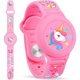 thumbnail image 1 of Pulsera Airtag SlyCroko para Niños 14-18 cm Rosa Impermeable, 1 of 7