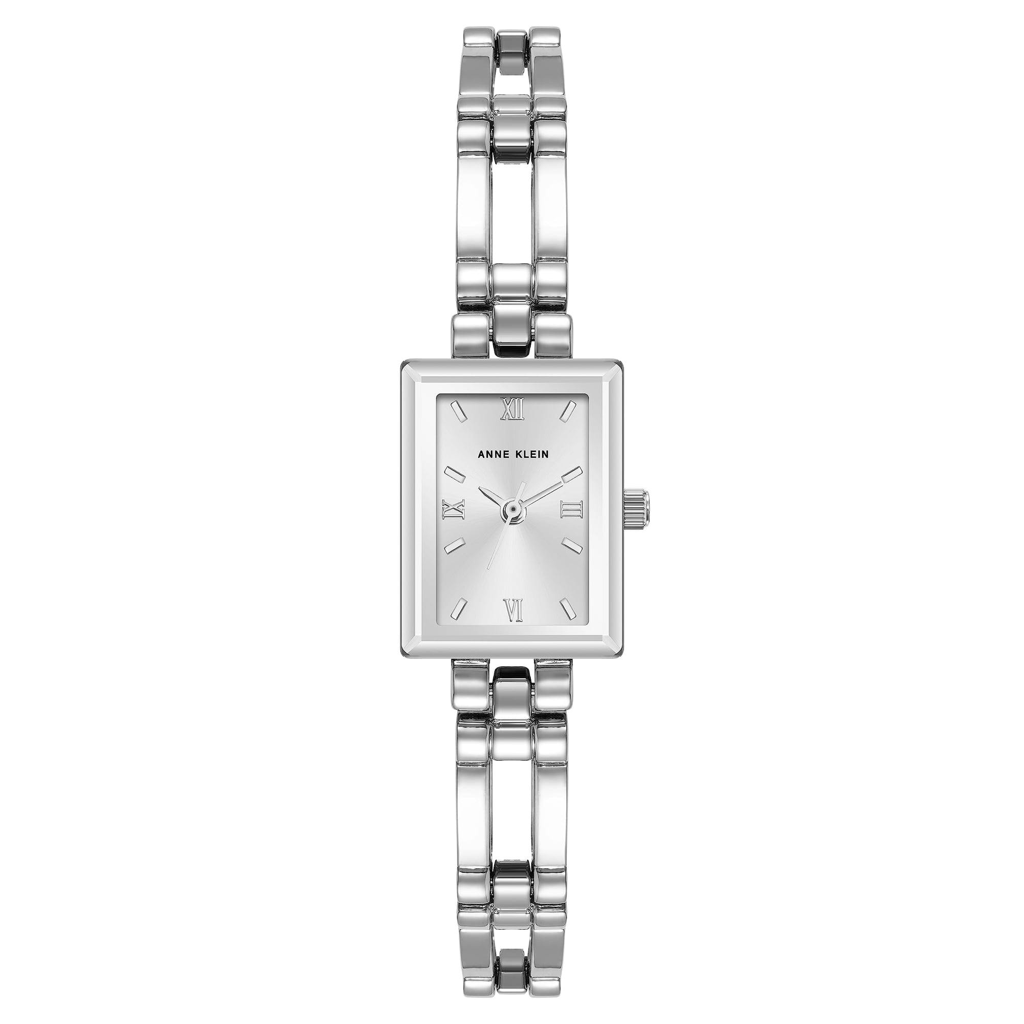 Reloj De Pulsera Para Mujer Anne Klein Con Cristal Mineral De Borde A Borde