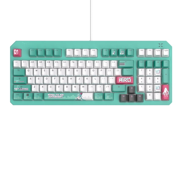 Teclado ASUS TUF Gaming K3 Gen II Hatsune Miku con Cable RGB