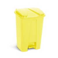 Recilock - Basurero 16 Litros Pedal Central - Amarillo