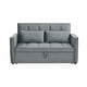 thumbnail image 4 of Sofá Cama 2 Cuerpos Gris 158x82x92 Cm, 4 of 7